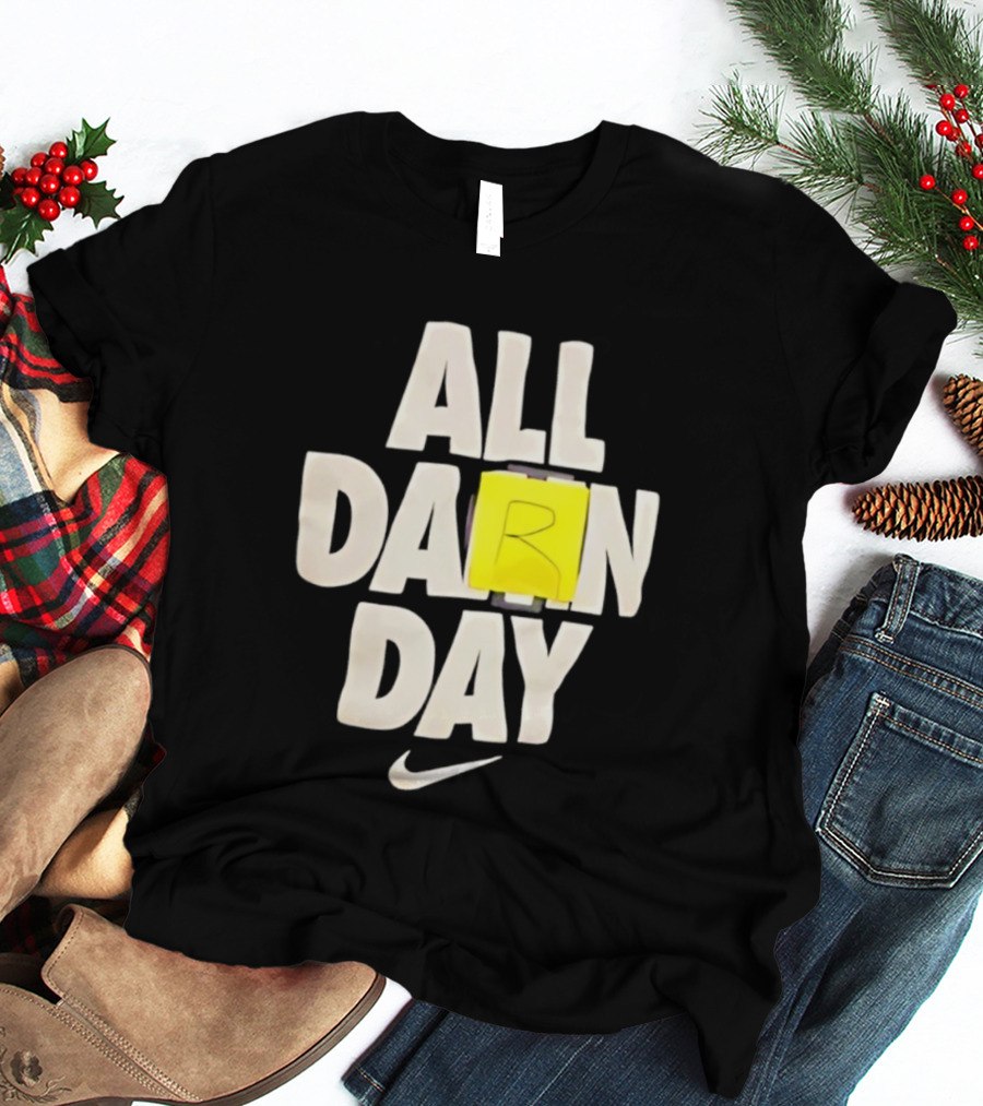 All Darn Day Nike Swoosh R Graphic T-Shirt