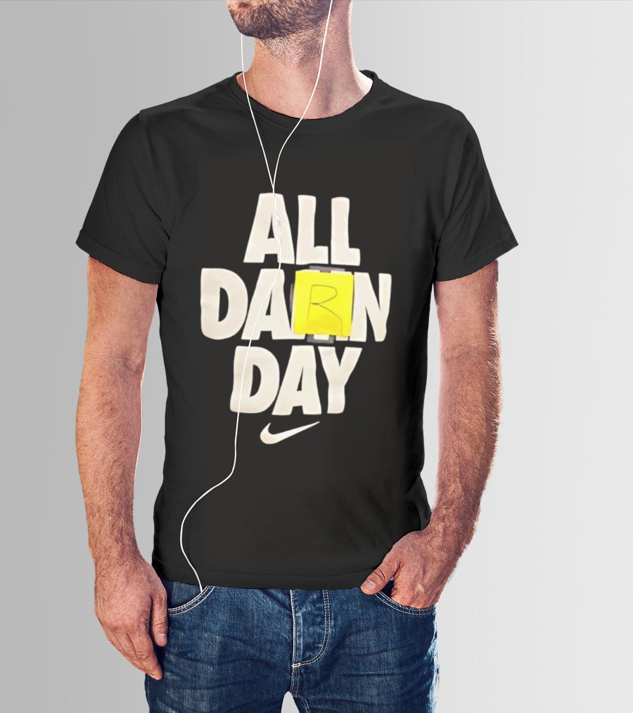 All Darn Day Nike Swoosh R Graphic T-Shirt