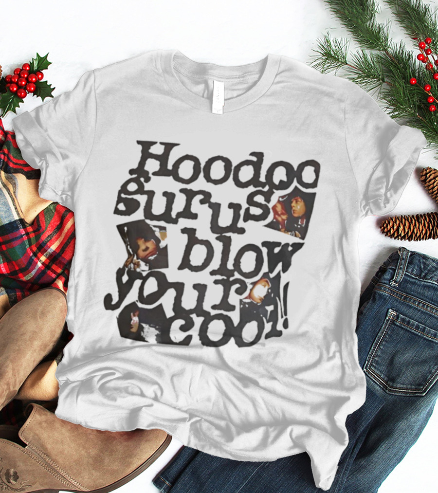 Hoodoo Gurus Blow Your Cool Music Album Cover Art T-Shirt