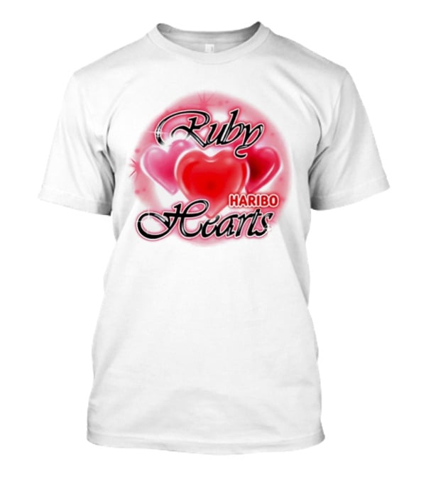 Jennie X Haribo Ruby Hearts T-Shirt