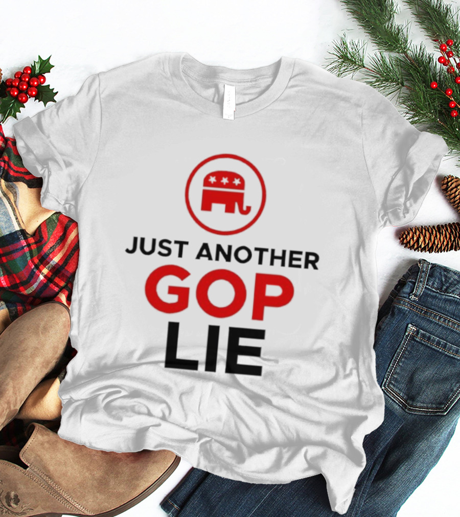 Just Another GOP Lie Republican Party Elephant Symbol T-Shirt