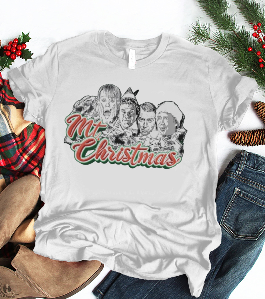 Mt. Christmas Home Alone Die Hard Griswold Elf T-Shirt