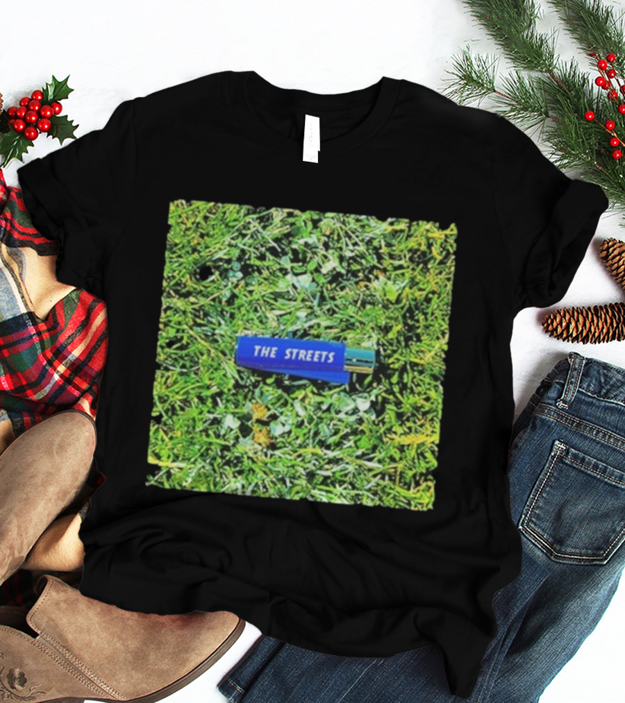 The Streets Blue Lighter On Grass St Andrew T-Shirt