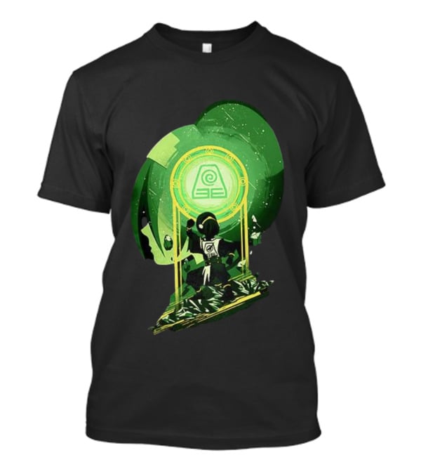 Toph Earthbending Avatar The Last Airbender Earth Kingdom Symbol T-Shirt