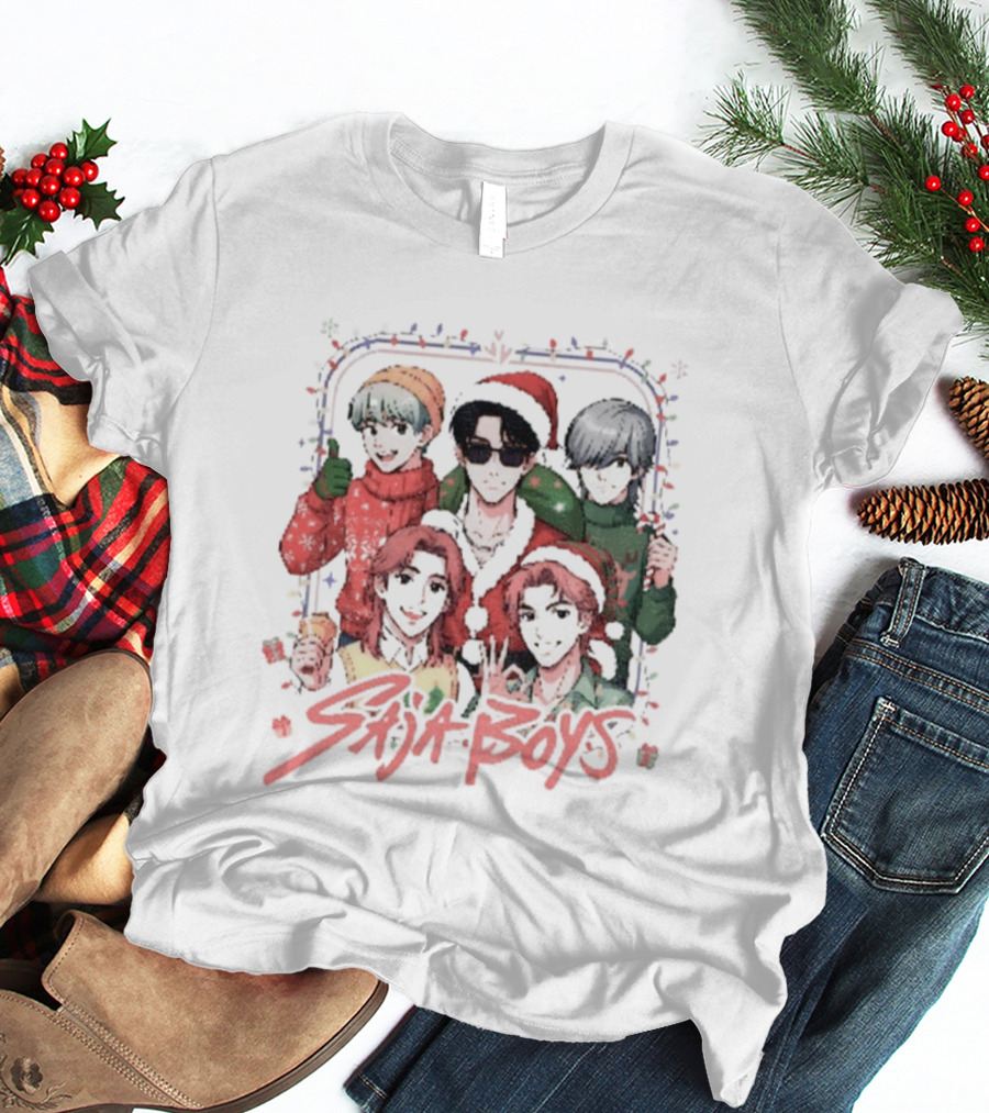 Saja Boys Christmas Lights Family Gathering T-Shirt