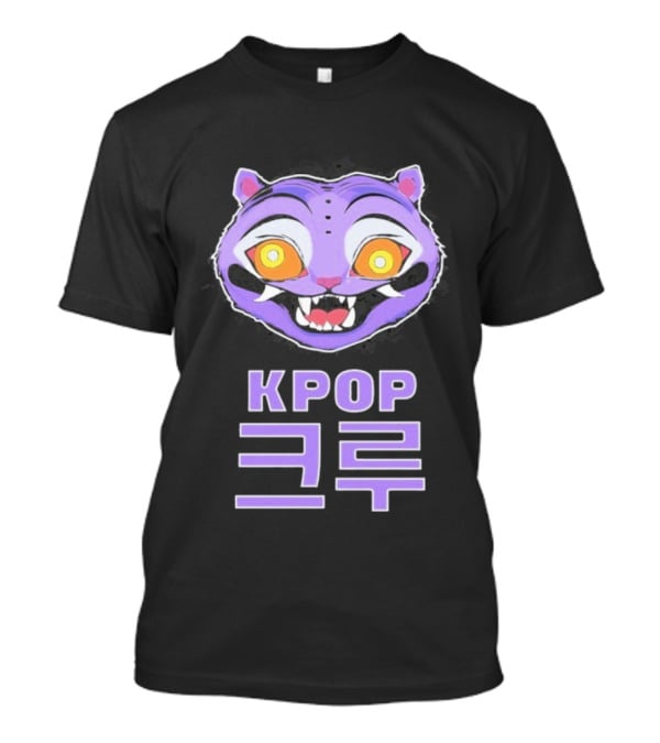 KPOP Krewe Derpy Tiger Demon Hunters T-Shirt