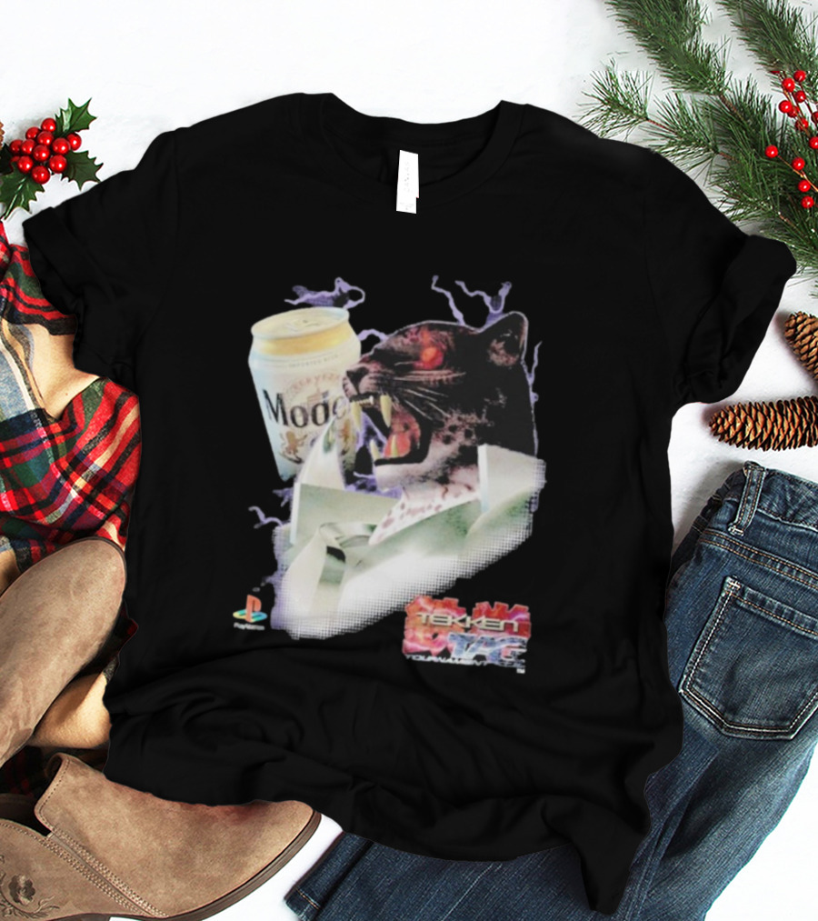 Tekken TAG Tournament Armor King X Modelo 2000 Mamono World PlayStation T-Shirt