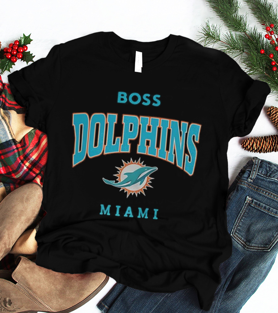 BOSS Dolphins Miami NFL T-Shirt