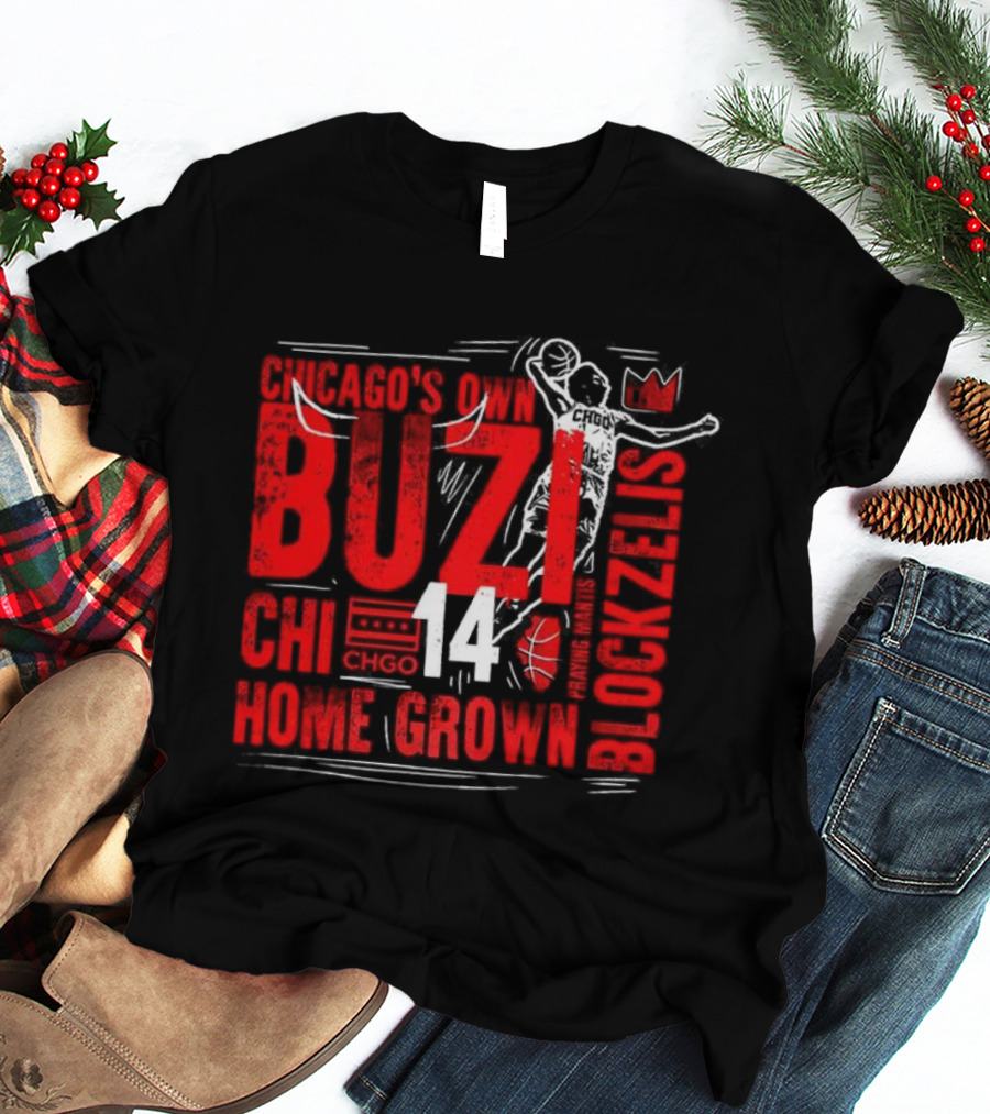 Chicago's Own Buzz Steezer 14 CHGO Home Grown T-Shirt