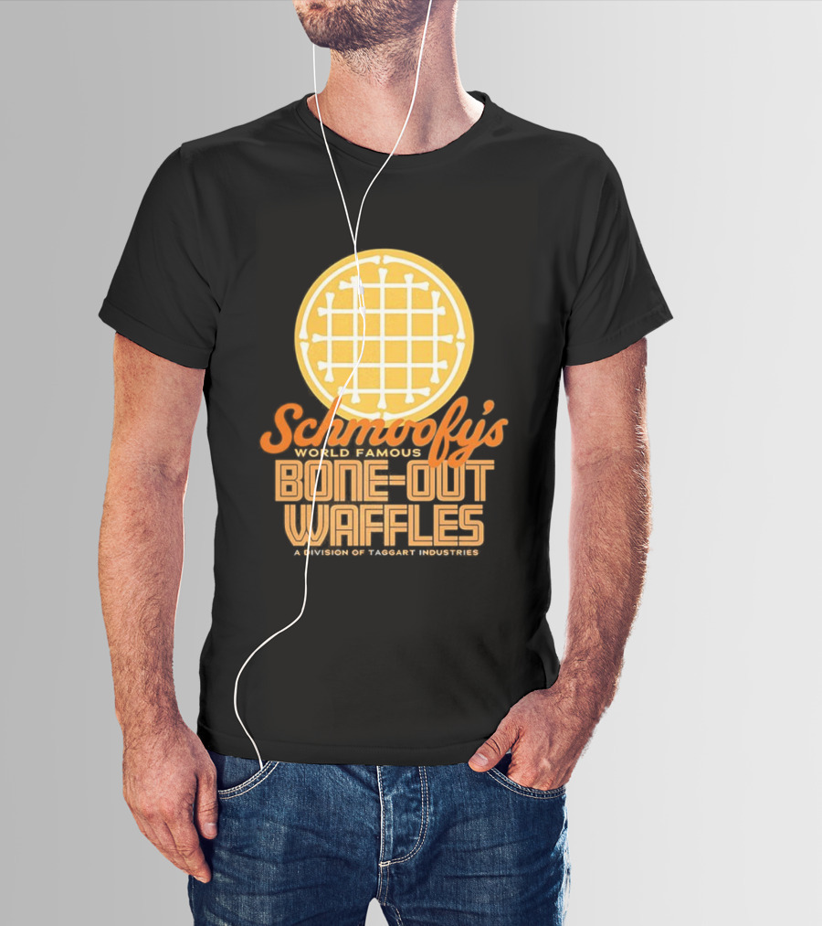 Schmoofy’s World Famous Bone-Out Waffles Exclusively At Specific Locale T-Shirt