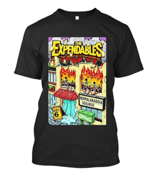 The Expendables Nomalakadoja Soulwise At Catalyst December 6 2025 Event T-Shirt