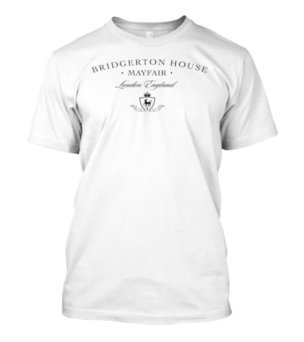 Bridgerton House Mayfair London England Crest T-Shirt
