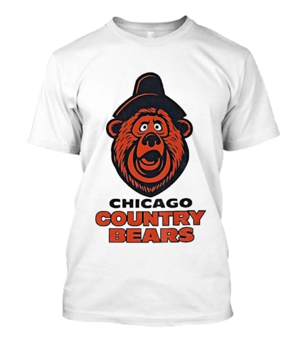 Chicago Country Bears Vintage Inspired Sports Logo T-Shirt
