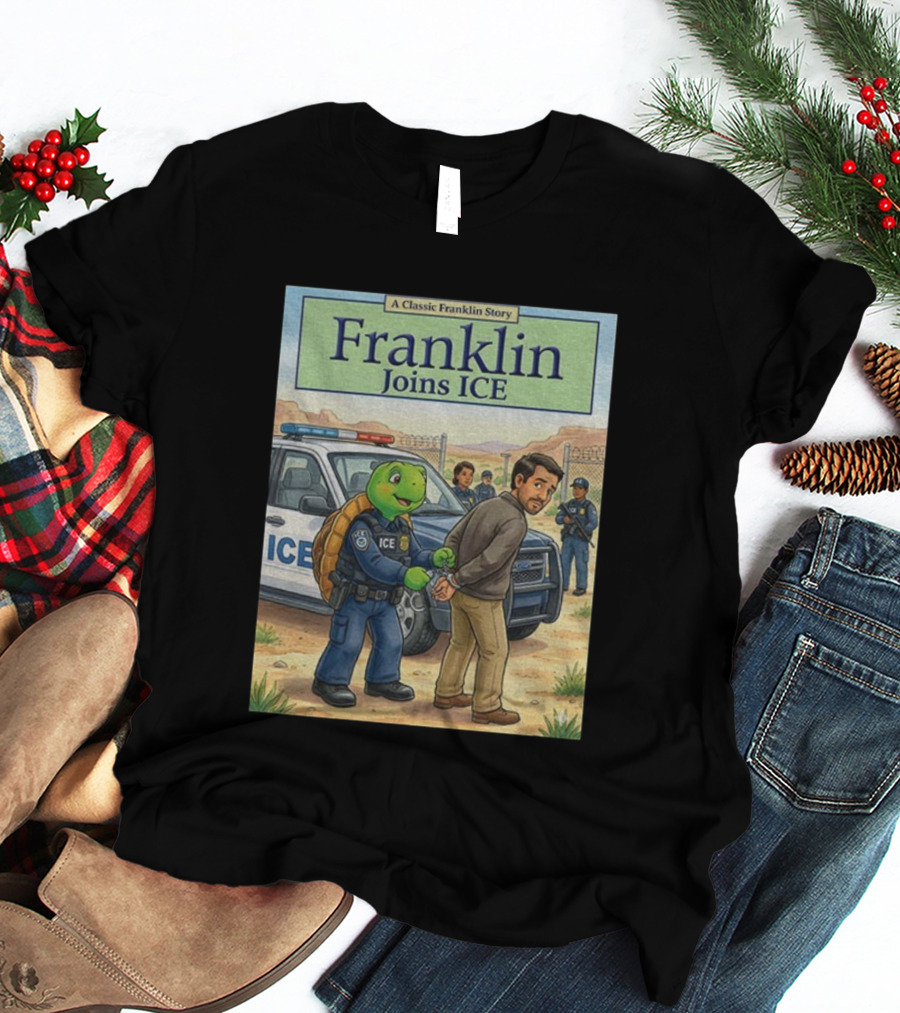 A Classic Franklin Story Turtle Police ICE Adventure T-Shirt