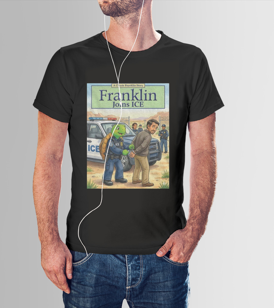 A Classic Franklin Story Turtle Police ICE Adventure T-Shirt