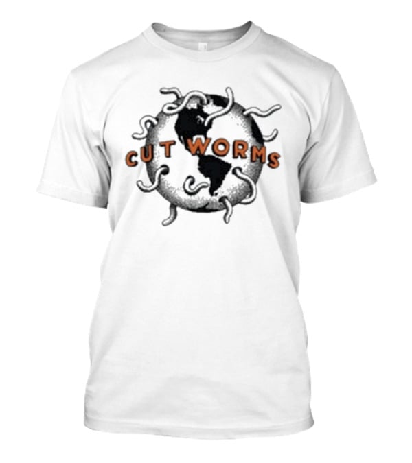 Cut Worms Music Band Circle Worm World T-Shirt