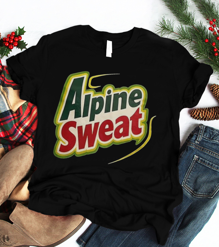 Alpine Sweat Vintage Style Beverage Nostalgia T-Shirt
