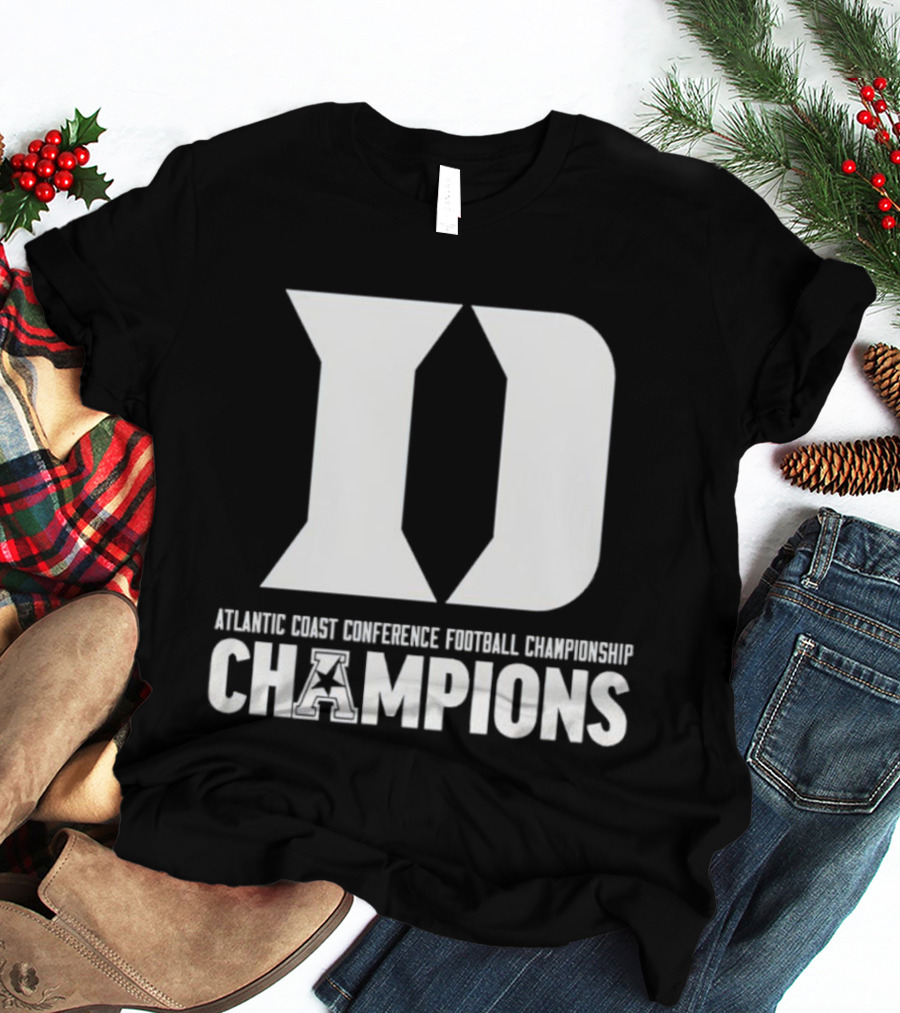 Duke Blue Devils Atlantic Coast Conference Football Champions T-Shirt