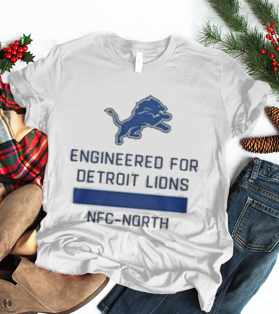 Engineered For Detroit Lions NFC-North T-Shirt
