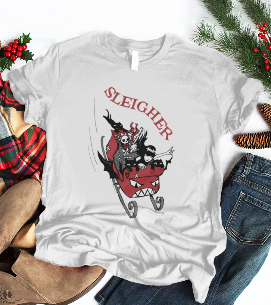 Sleigher Emily Strange Christmas T-Shirt
