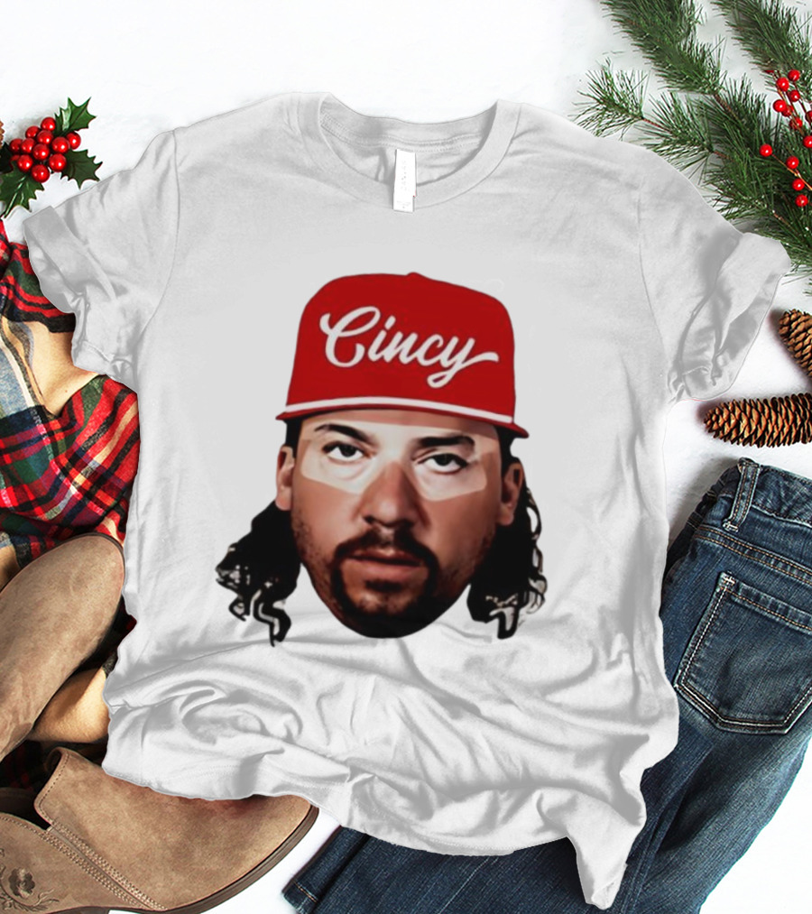 Kenny Powers Cincy Red Cap Character Portrait T-Shirt
