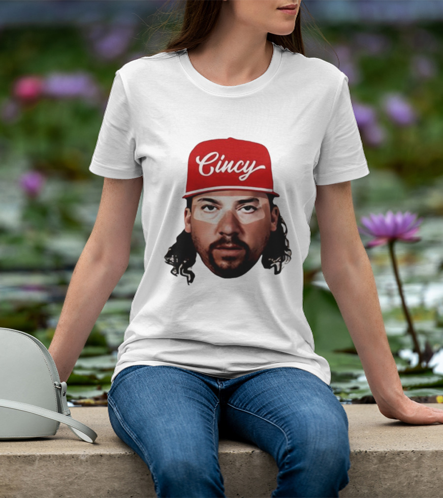 Kenny Powers Cincy Red Cap Character Portrait T-Shirt