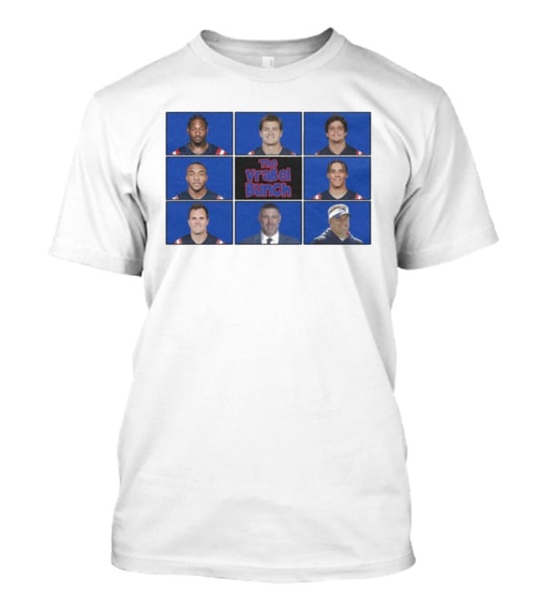 New England Patriots The Vrabel Bunch Player Collage T-Shirt