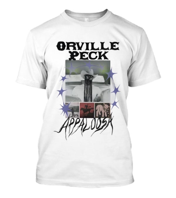 Orville Peck Appaloosa Cowboy Horse Starlit Theme T-Shirt