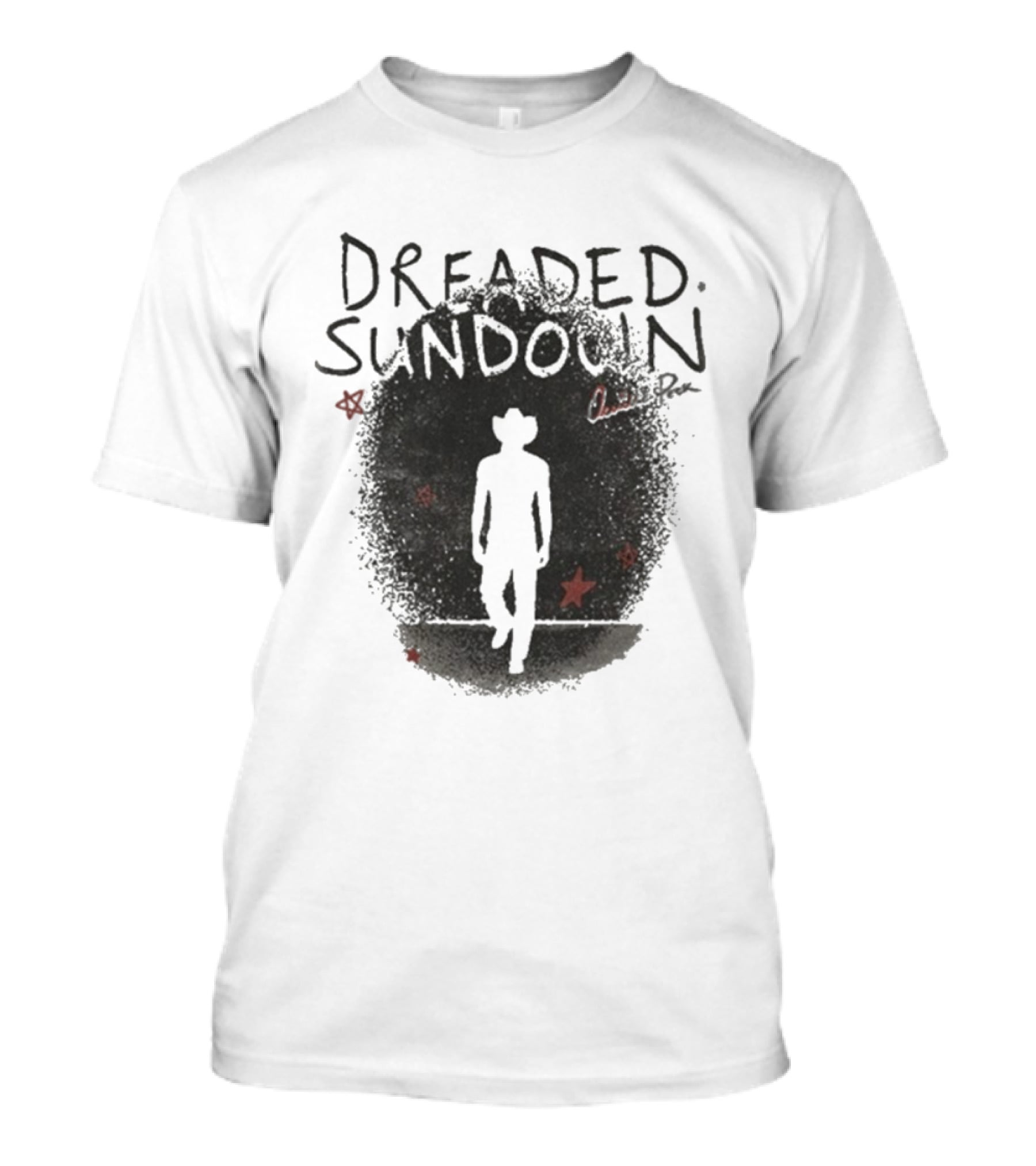 Orville Peck Dreaded Sundown Silhouette Cowboy Starry Night T-Shirt