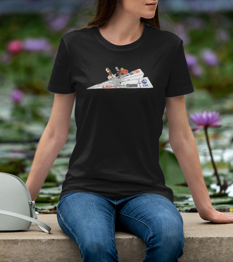 Cactus Jack Virgil Abloh Flight Plane A-RCH 2 VAA Nike Creative Collaboration T-Shirt