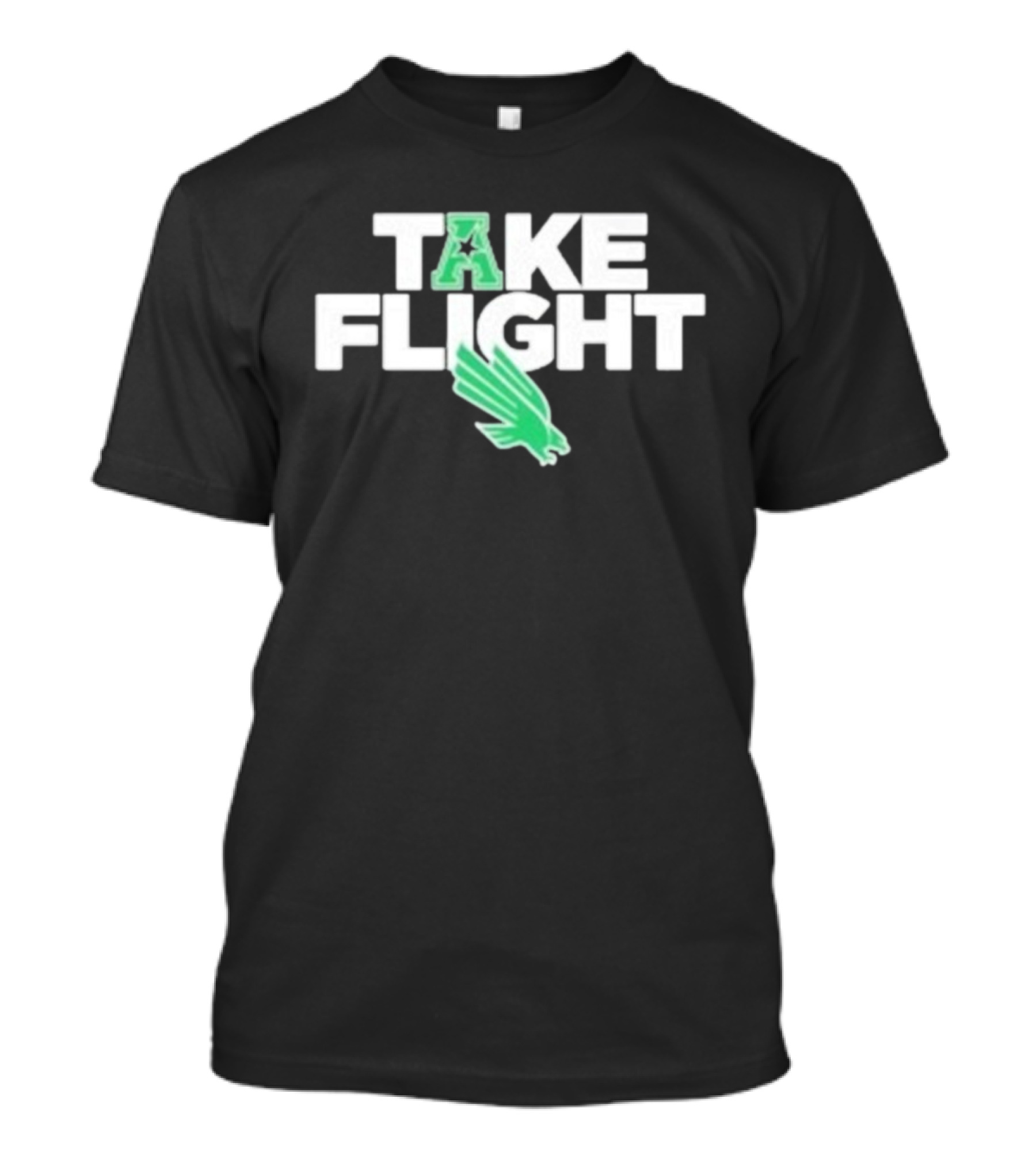 North Texas Mean Green Take Flight Conference USA Eagle T-Shirt