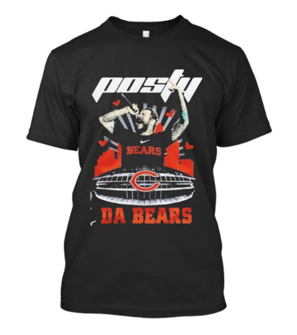 Posty Bears Da Bears Chicago Stadium T-Shirt