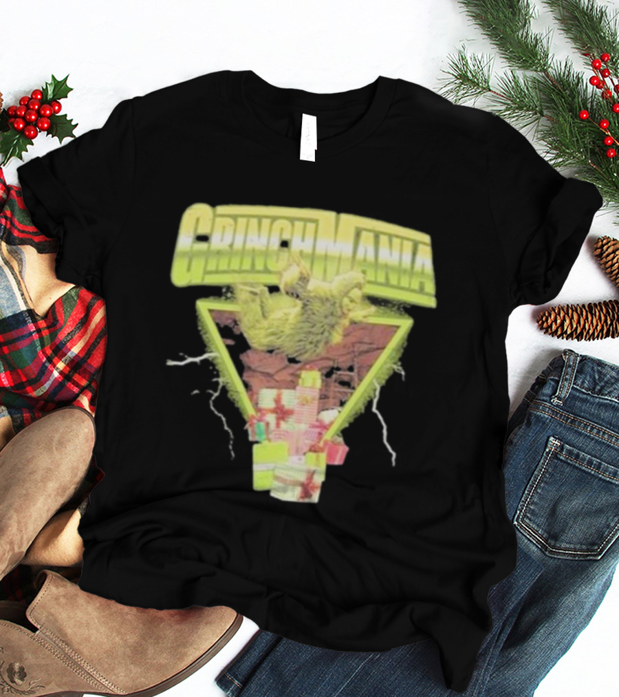 The Grinch Grinchmania Dr. Seuss Presents And Mischief T-Shirt