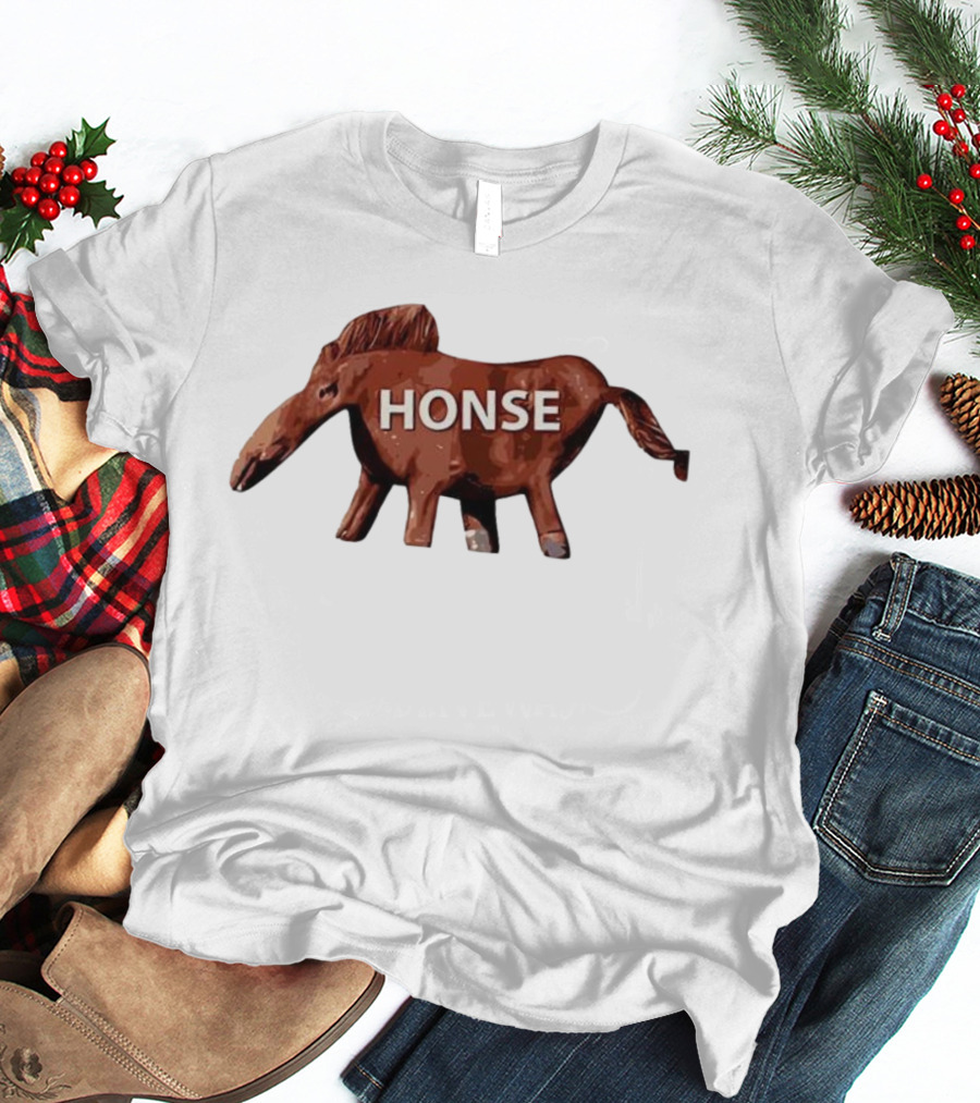 Honse Meme Funny Animal Joke T-Shirt