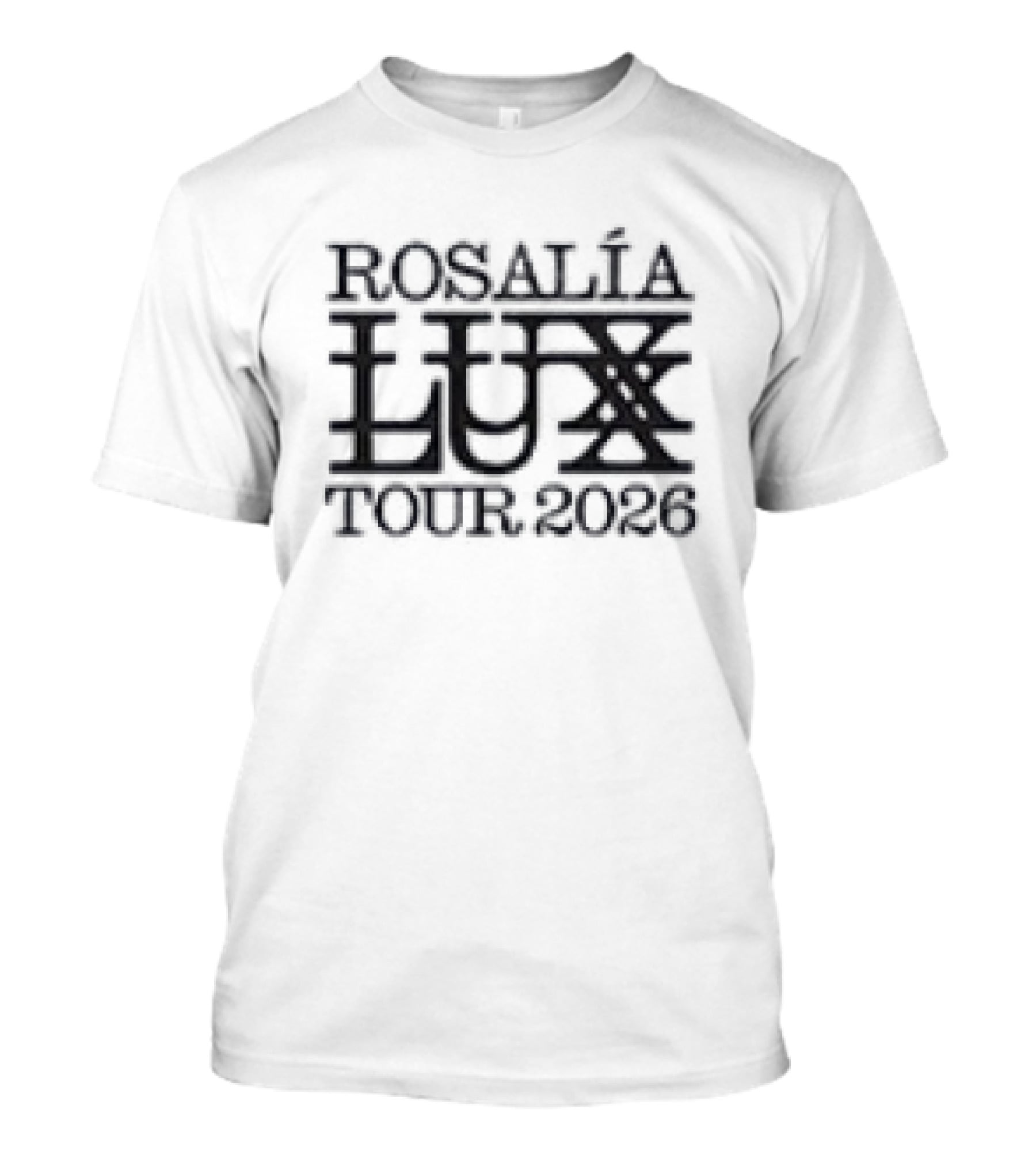 Rosalía LUX Tour 2026 Europe UK North America Schedule Dates T-Shirt