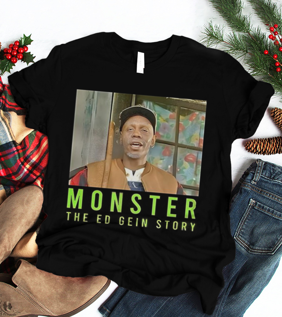 Monster The Ed Gein Story Character Portrait T-Shirt