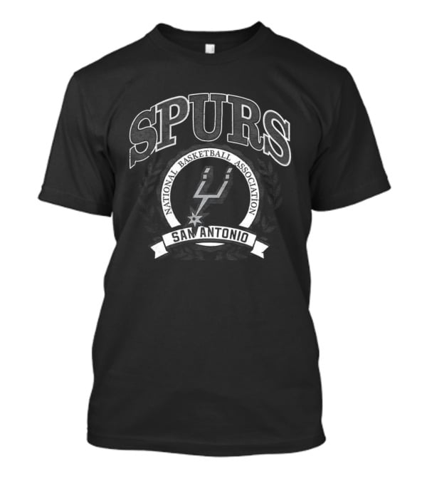 San Antonio Spurs Retro Style Laurel Wreath NBA T-Shirt