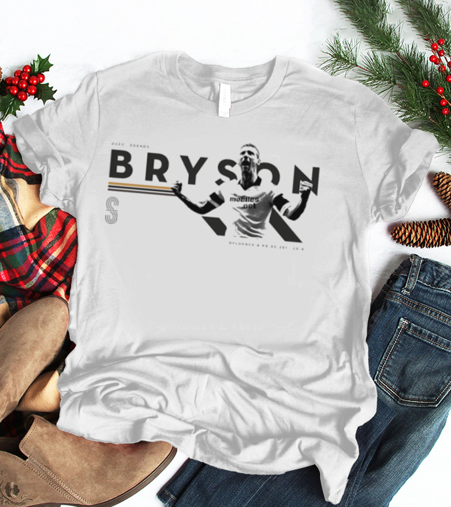 Craig Bryson Derby County DCFC Legends Football Program T-Shirt