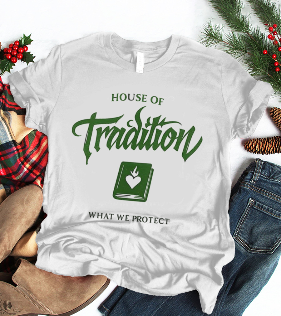 House Of Tradition Sacred Book What We Protect T-Shirt