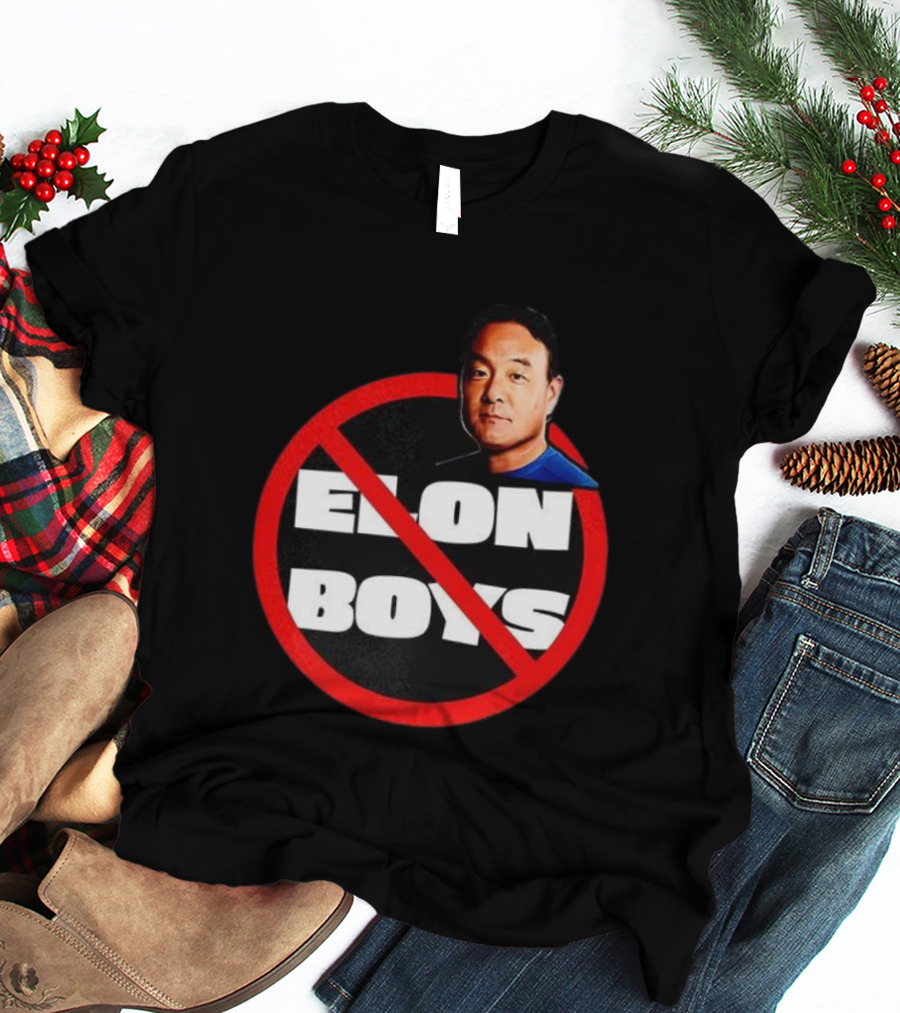 Elon Boys No Symbol Parody With Celebrity Face T-Shirt