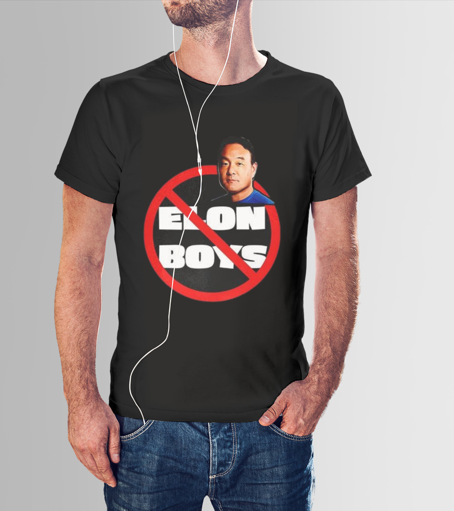 Elon Boys No Symbol Parody With Celebrity Face T-Shirt