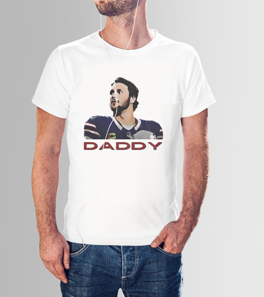 Josh Allen Daddy Buffalo Bills Quarterback NFL T-Shirt