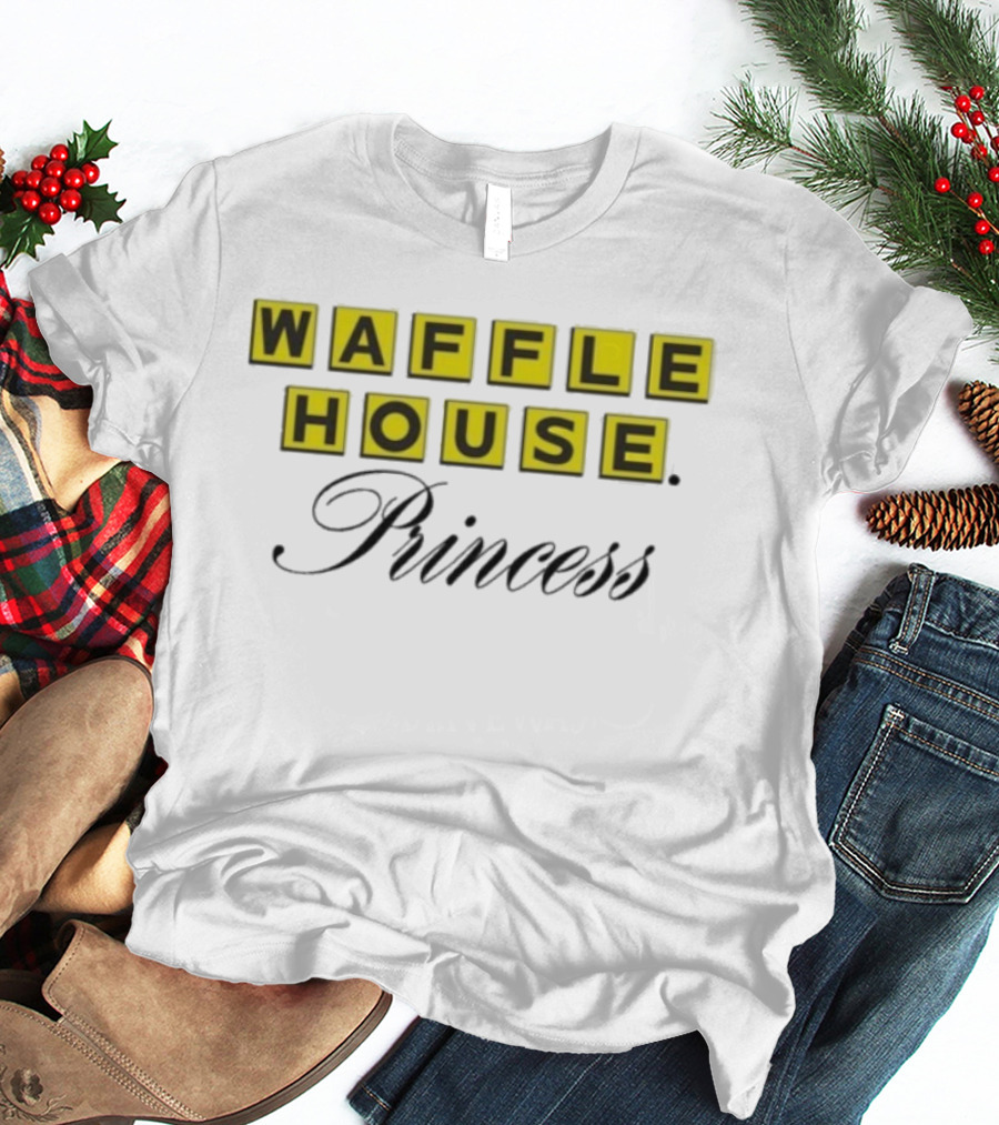 Waffle House Princess Classic Retro Style T-Shirt