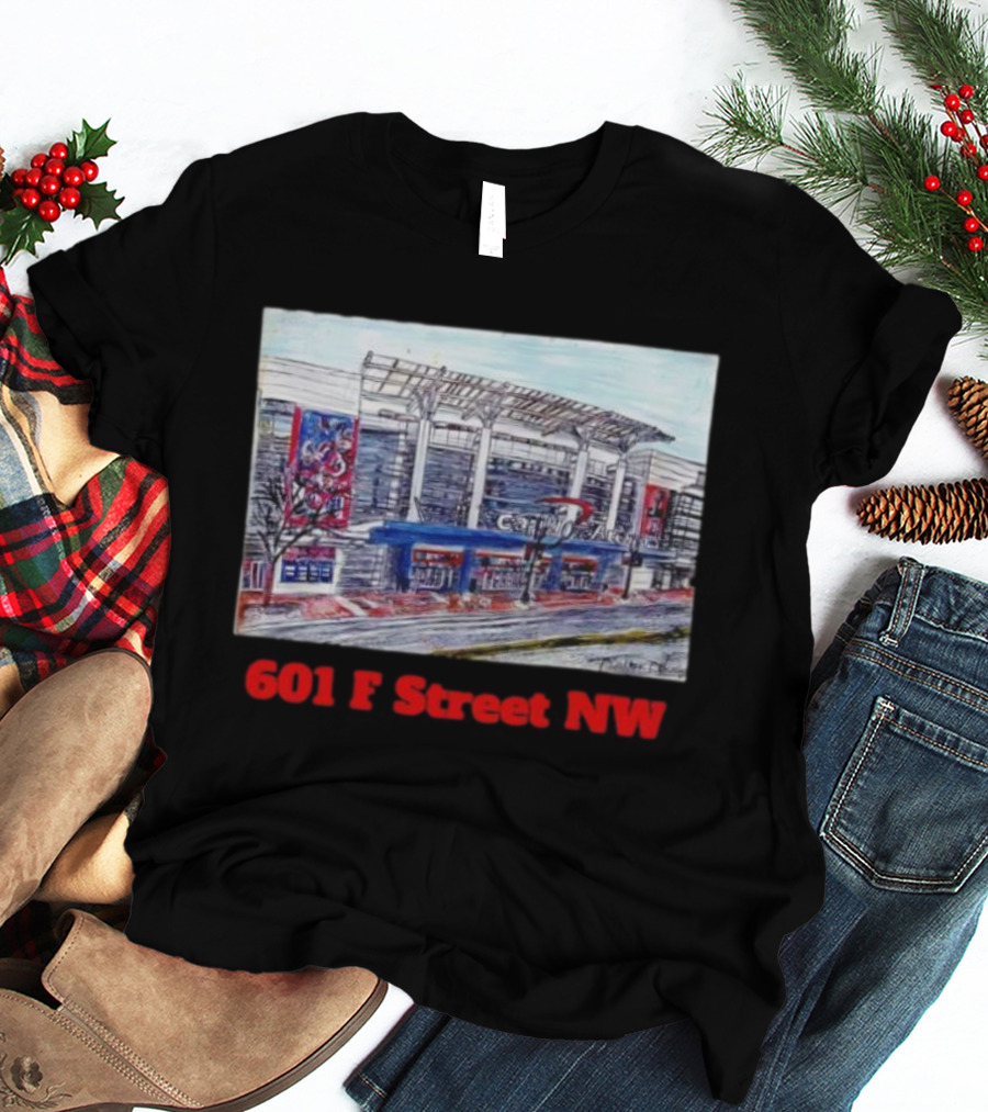 Washington Capitals Capital One Arena 601 F Street NW T-Shirt