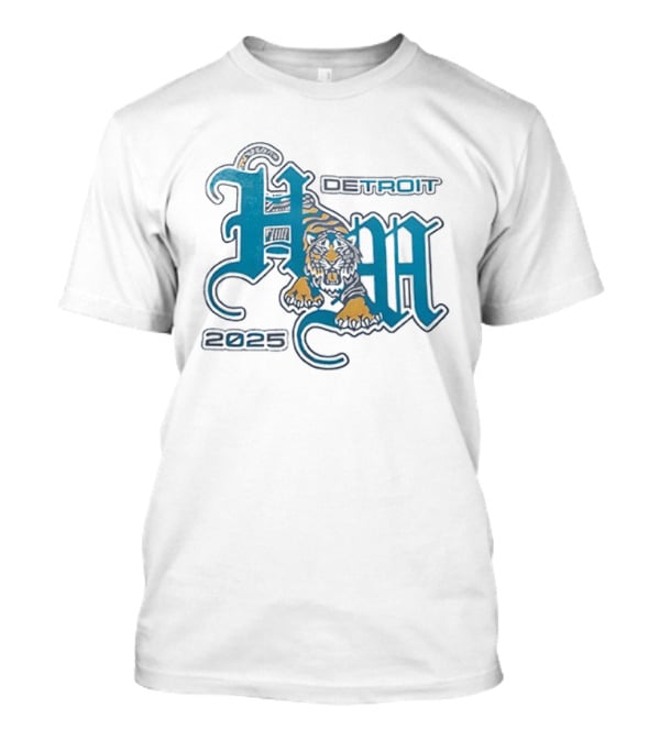 Hot Mulligan Detroit 2023 Tiger At The Fillmore T-Shirt