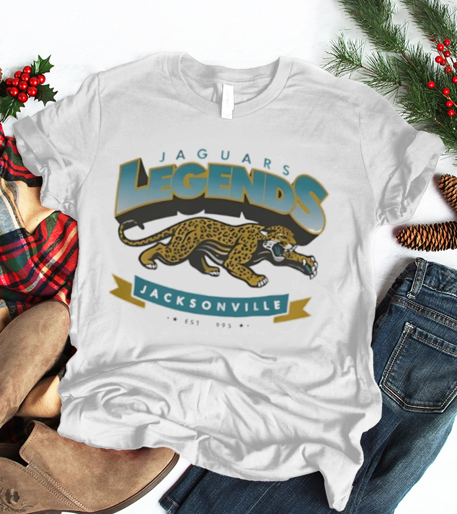 Jaguars Legends Jacksonville NFL Est 1995 T-Shirt