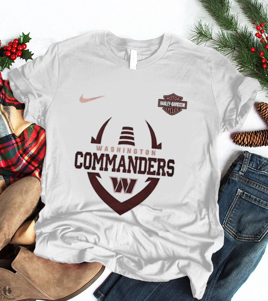 Washington Commanders Snoopy Harley Davidson Live To Ride Ride To Live T-Shirt