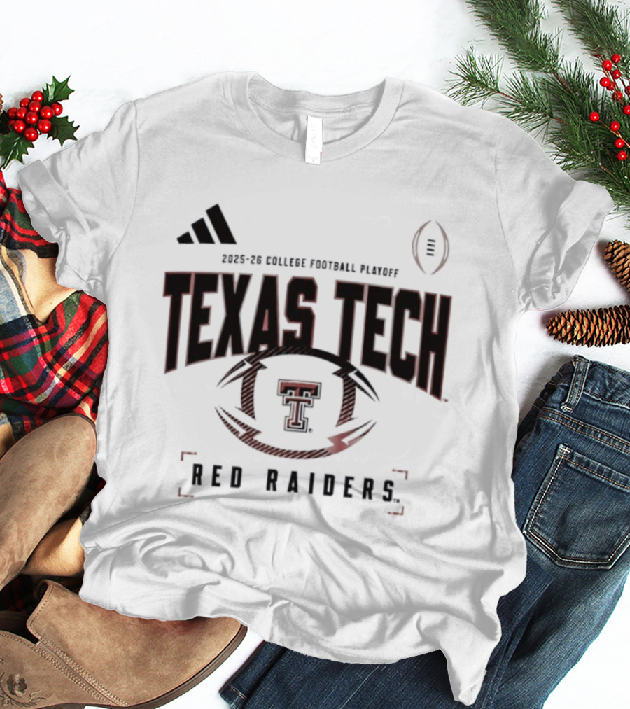 Texas Tech Red Raiders 2025 2026 College Football Playoff T-Shirt