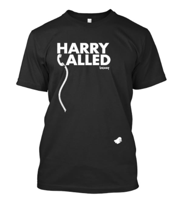 Harry Called Phone Receiver Ghost Imagery T-Shirt