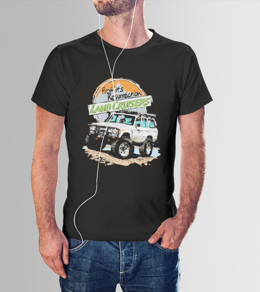 Land Cruisers Profits Resurrection Adventure Vintage Driving Scene T-Shirt